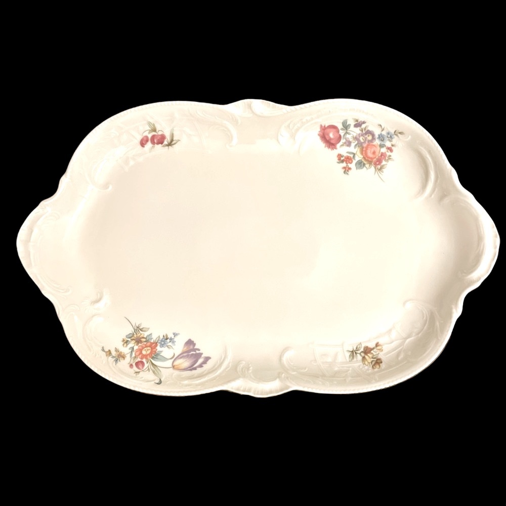 ROSENTHAL GERMANY SANSSOUCI 13 1/4” RECTANGULAR SERVING PLATTER (Ivory)